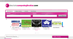Desktop Screenshot of directoriocampodegibraltar.com